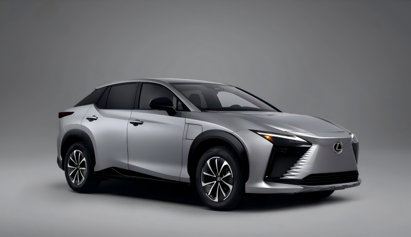 Opisyal na mga imahe ng bagong Lexus RZ; kalagitnaan ng laki ng dalisay - electric suv